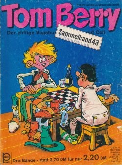 Tom Berry Sammelband (Pabel, Gb.) Nr. 1-44