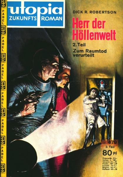 Utopia (Pabel) Teil 2 Nummern Nr. 260,275,294,381,404,471,479 Teil II