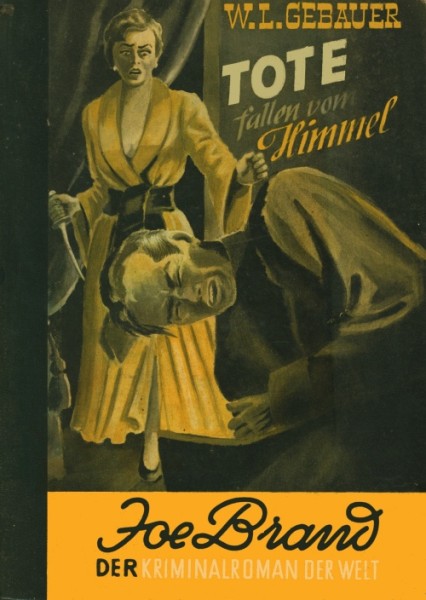 Joe Brand Leihbuch Tote fallen vom Himmel (Reihenbuch)