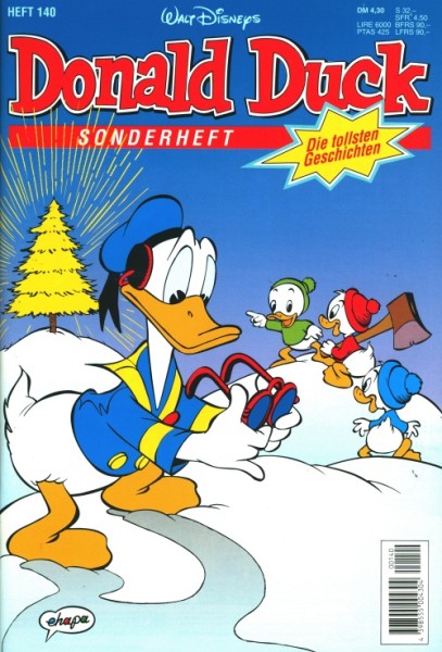 Tollsten Geschichten von Donald Duck (Ehapa, Gb.) 1. Auflage Nr. 140-190