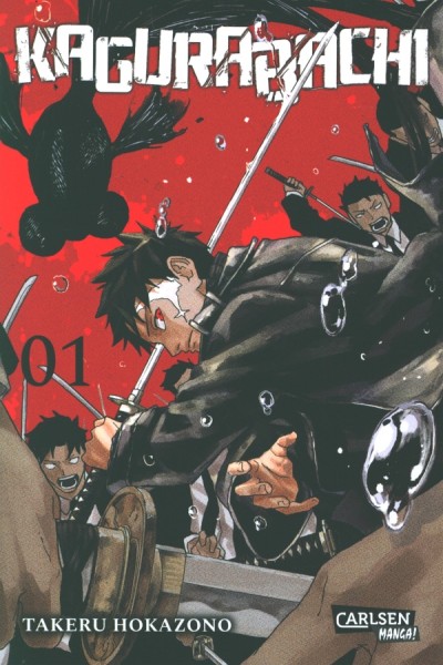 Kagurabachi (Carlsen, Tb.) Nr. 1-4 zus. (Z1)