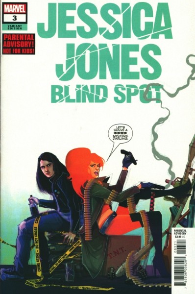 US: Jessica Jones Blind Spot 3 Simmonds Variant