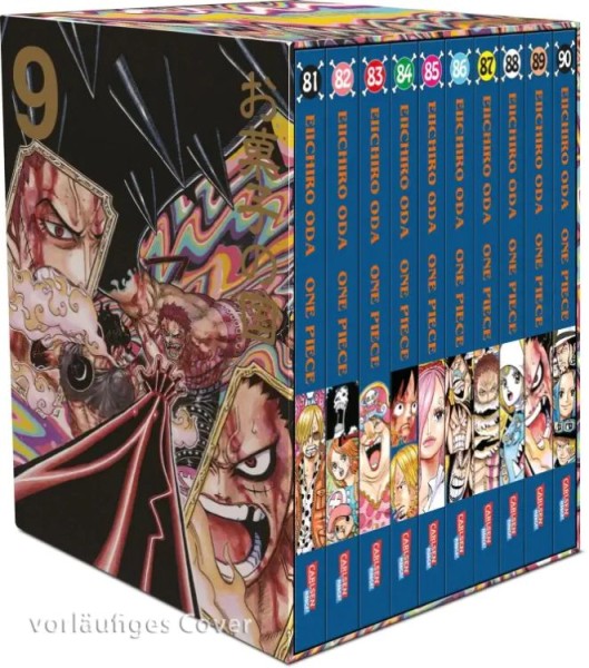 One Piece Sammelschuber 9: Whole Cake Island (inkl. Bände 81-90) (03/26)
