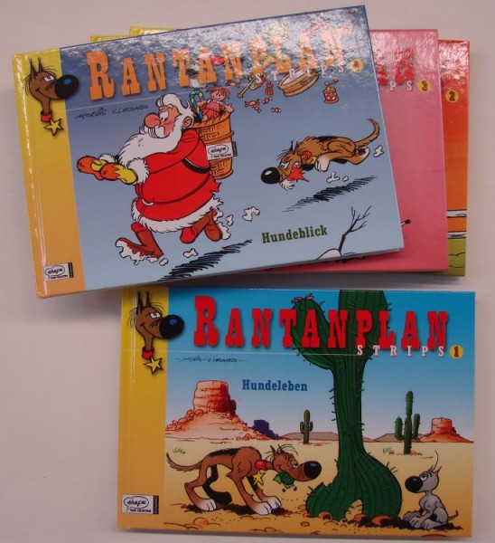 Rantanplan Strips (Ehapa, BQ.) Nr. 1-4 kpl. (Z1)