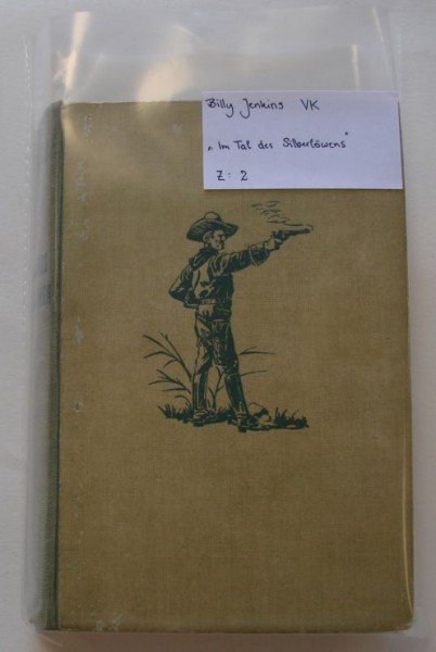 Billy Jenkins Leihbuch VK Im Tal des Silberlöwen (Dietsch) Vorkrieg