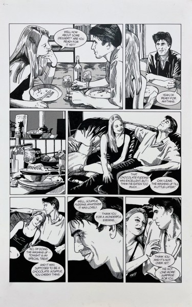 Originalzeichnung (1882) US: Strangehaven (1995) #5 Seite 23 ÜF