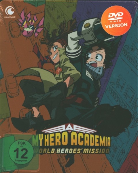 My Hero Academia The Movie: World Heroes Mission Steelbook Edition DVD
