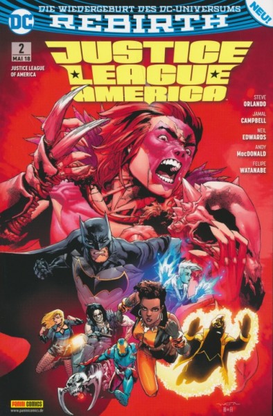Justice League of America (Panini, Br., 2017) Nr. 2