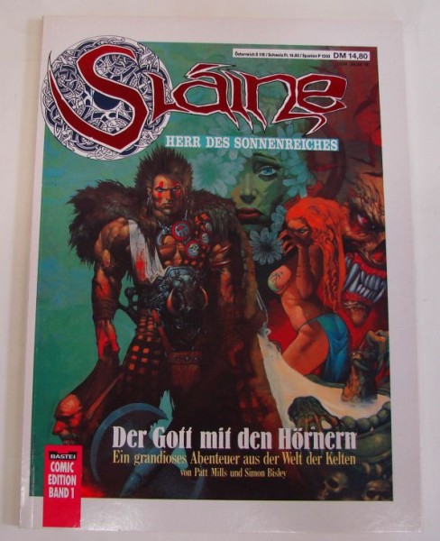 Bastei Comic Edition (Bastei, Br.) Slaine Nr. 1-3 kpl. (Z1)
