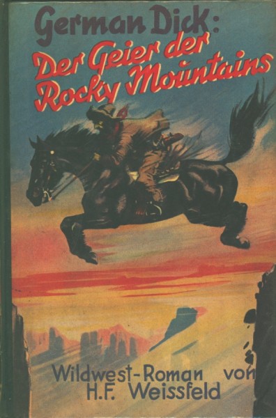 Weissfeld, H.F. Leihbuch Geier der Rocky Mountains (Hönne)