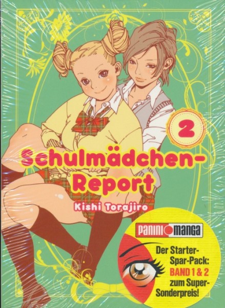 Schulmädchen-Report Starter-Spar-Pack (Planet Manga, Tb.) Nr. 1 und 2 im Starter Set
