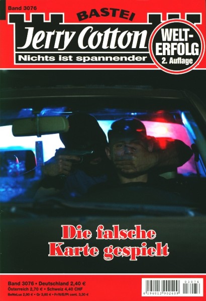 Jerry Cotton 2. Auflage 3076