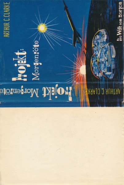 Clarke, Arthur C. Leihbuch SU Projekt: Morgenröte (Weiss) nur Schutzumschlag