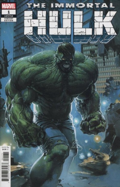 Immortal Hulk (2018) 1:25 Variant Cover 1