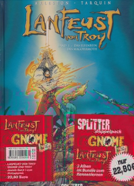 Troy Universum Doppelpack (Splitter, B.) Lanfeust Band 1 und die Gnome Band 1