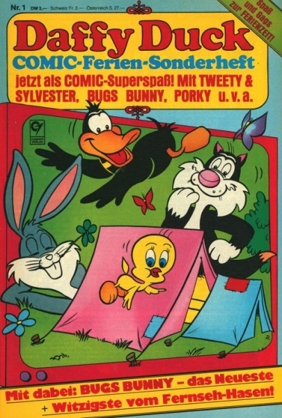 Daffy Duck Comic-Ferien-Sonderheft (Condor, Gb.) Nr. 1