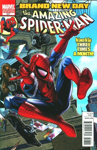 Amazing Spider-Man (2003) Steve McNiven Variant Cover 647