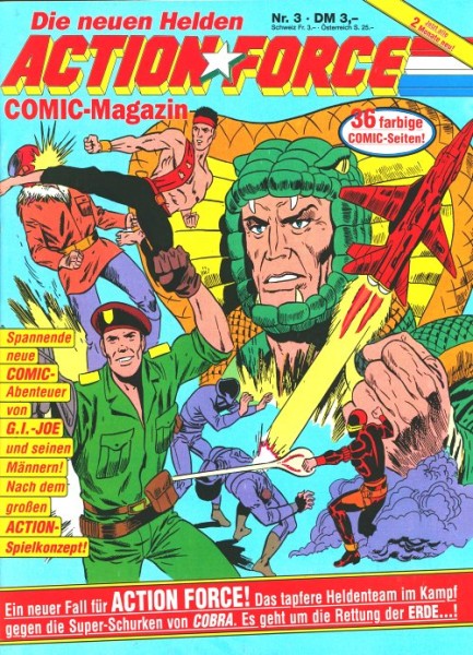 Action Force (Unimac, GbÜ.) Nr. 1-6