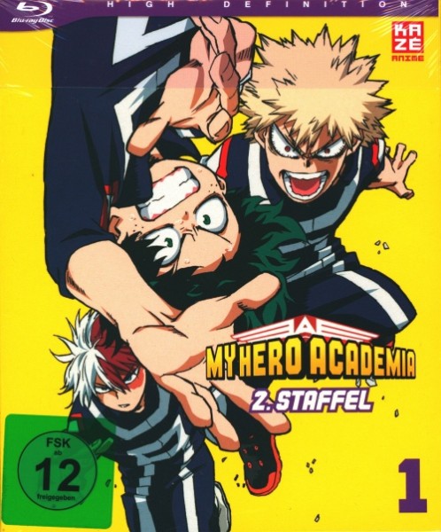 My Hero Academia Staffel 2 Vol.1 Blu-ray