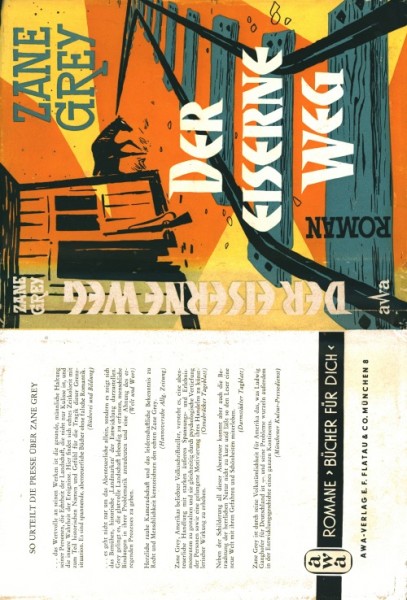 Grey, Zane Leihbuch SU Eiserne Weg (Awa) nur Schutzumschlag