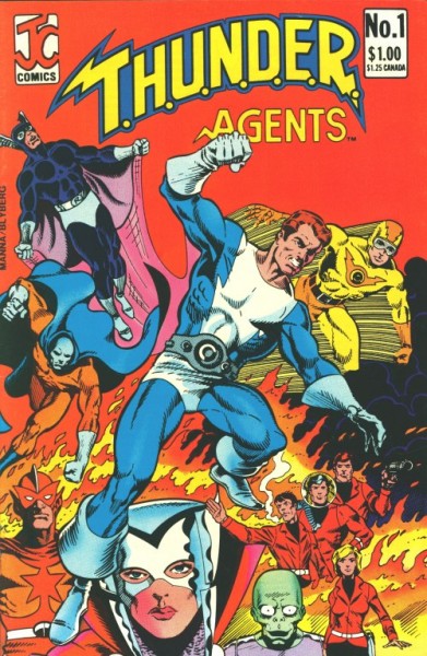 T.H.U.N.D.E.R. Agents (1983) 1+2 kpl. (Z1-2)