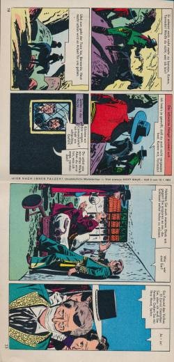 Micky Maus Beilagen gefaltete Doppelstreifen 1963 aus Heft Nr. 1-24