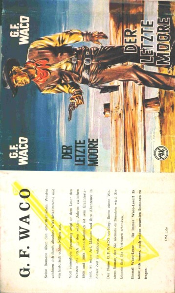 Waco, G.F. Leihbuch SU Letzte Moore (Bach) nur Schutzumschlag