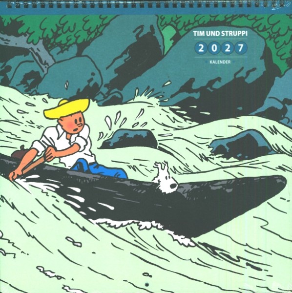 Tim & Struppi Wandkalender 2027