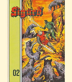 Sigurd (Hethke, B.) Grüne Ausgabe Nr. 01-25 kpl. (Z2)