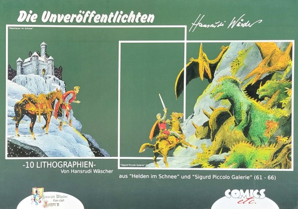 Unveröffentlichten Portfolio Hansrudi Wäscher