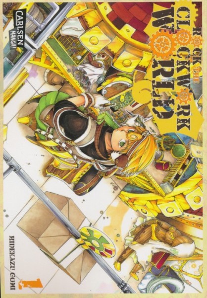 Rock - The Clockwork World (Carlsen, Tb.) Nr. 1-3