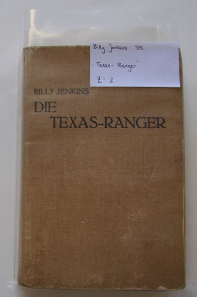Billy Jenkins Leihbuch VK Texas-Ranger (Dietsch) Vorkrieg