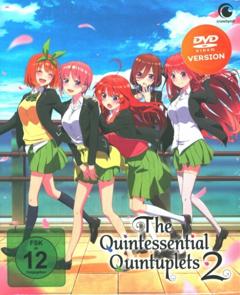 Quintessential Quintuplets - Staffel 2 Vol.1 DVD im Schuber