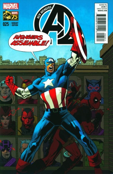 New Avengers (2013) 1:25 Variant Cover 25