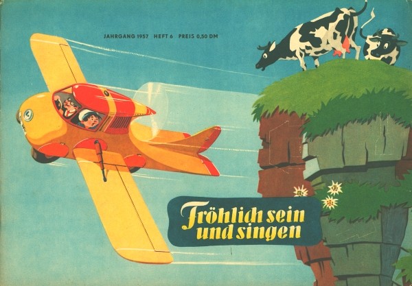 Frösi (Junge Welt, GbÜ.) Jhrg. 1957 Nr. 1-12