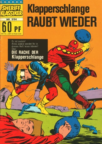 Sheriff Klassiker (BSV, Gb.) Nr. 901-999
