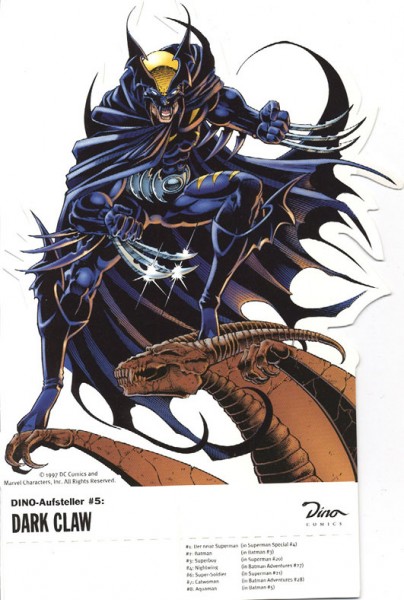 Dino-Aufsteller (Dino) 5 Dark Claw