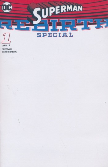 Superman (Panini, Gb., 2017) Rebirth Special Sketch-Variant München 2017