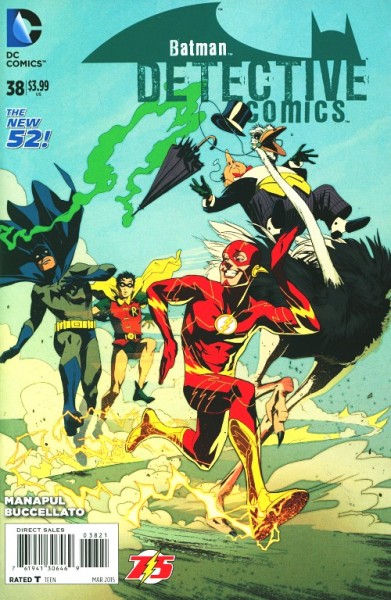 Detective Comics (2011) Flash 75 Variant Cover 38