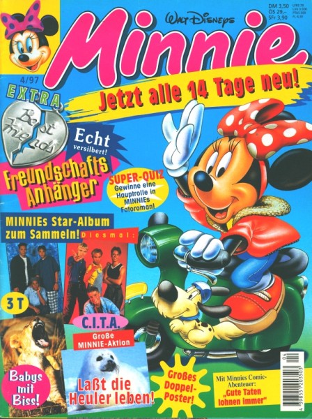 Minnie (Ehapa, Gbü.) Jhrg. 1997 Nr. 1-24