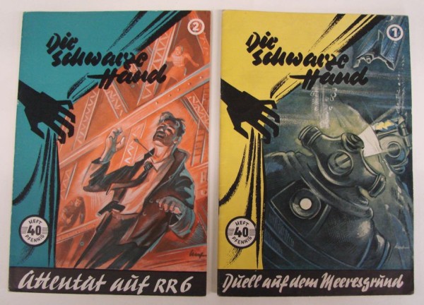 Schwarze Hand (Signal) Nr. 1-39 + Sonderheft kpl. (Z2-3)