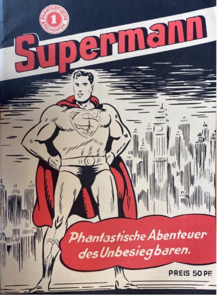 Supermann (Nostalgie-Comic, Gb.) Nr. 1-3 kpl. (Z1)