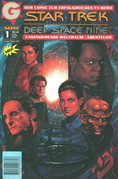 Star Trek Deep Space Nine (Gabor, GbÜ.) Nr. 1-4 kpl. (Z1)