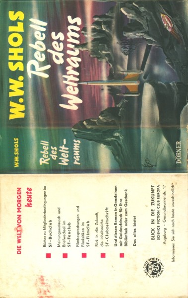 Shols, W.W. Leihbuch SU Rebell des Weltraums (Dörner) nur Schutzumschlag