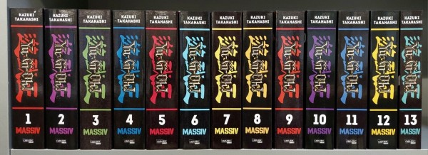 Yu-Gi-Oh! Massiv (Carlsen, Tb.) Nr. 1-13 kpl. (neu)