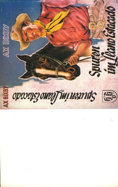 Bixby, Ax Leihbuch SU Spuren im Llano Estacado (Borgsmüller) nur Schutzumschlag