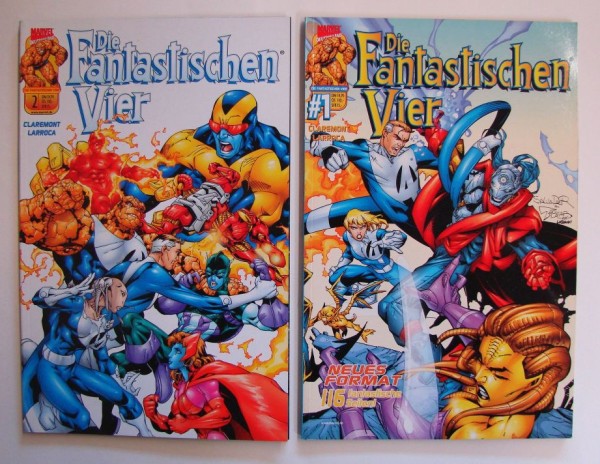 Fantastischen Vier (Panini, Br., 2001) Nr. 1-12 kpl. (Z0-2)
