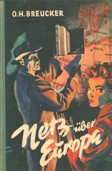 Frank Wolter Leihbuch Netz über Europa (Petersen)