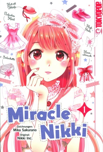 Miracle Nikki (Tokyopop, Tb.) Nr. 1-3 kpl. (Z1)
