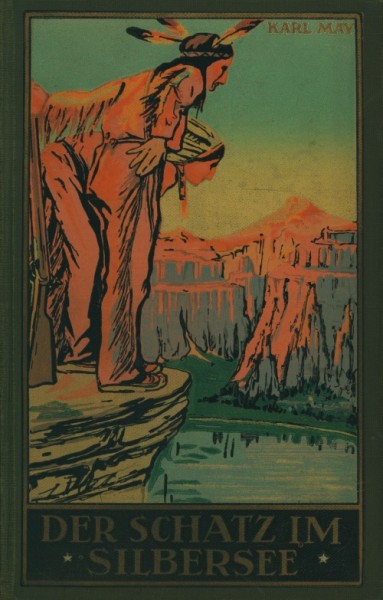 Karl May's gesammelte Werke (Radebeul 1915-1945) Nr.36 Der Schatz im Silbersee (106.-330. Tsd.) Lein